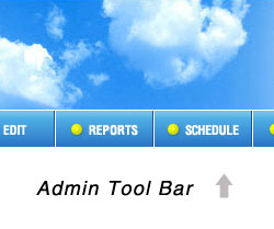 Administrator tool bar